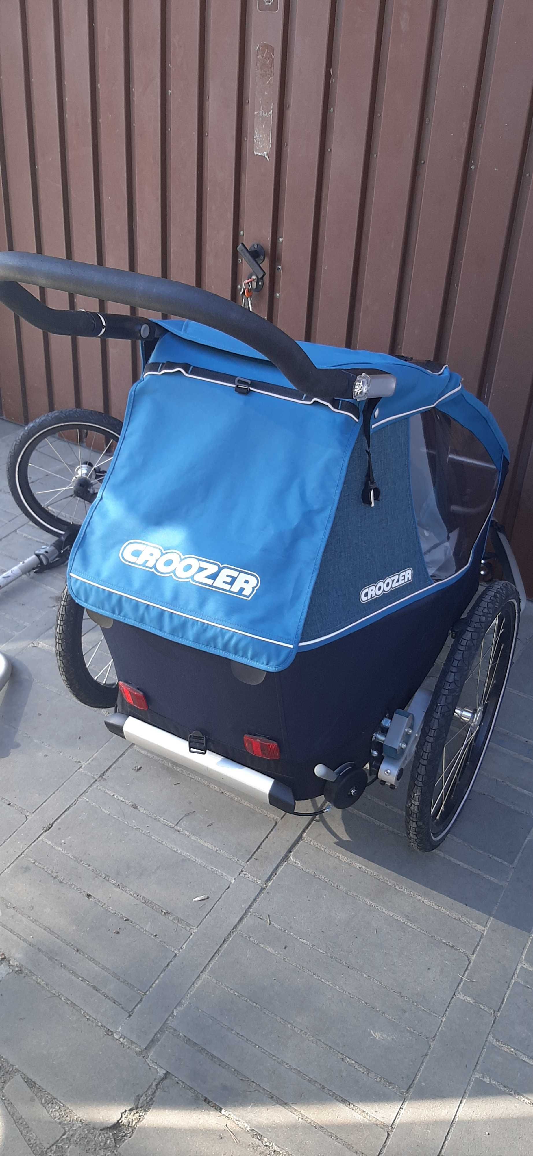Croozer Kid  for plus 1 jak NOWA Led 3w1 jogger przyczepka rowerowa