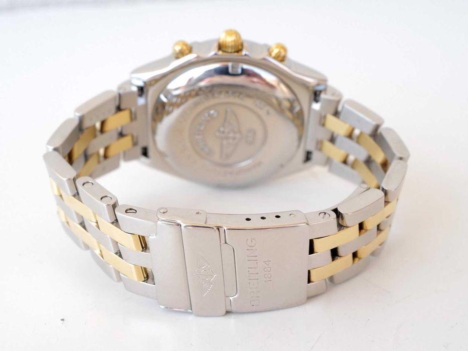 Breitling Chronomat Chronograph Steel Gold 39mm