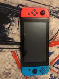 Nintendo Switch (comando azul e vermelho)