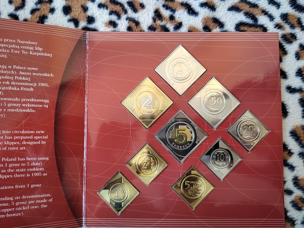 Klipy monet obiegowych - 10 lat w obiegu