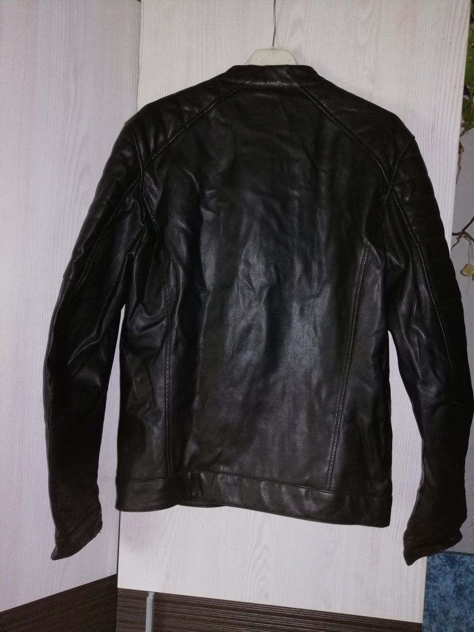 Kurtka S skóra męska H&M