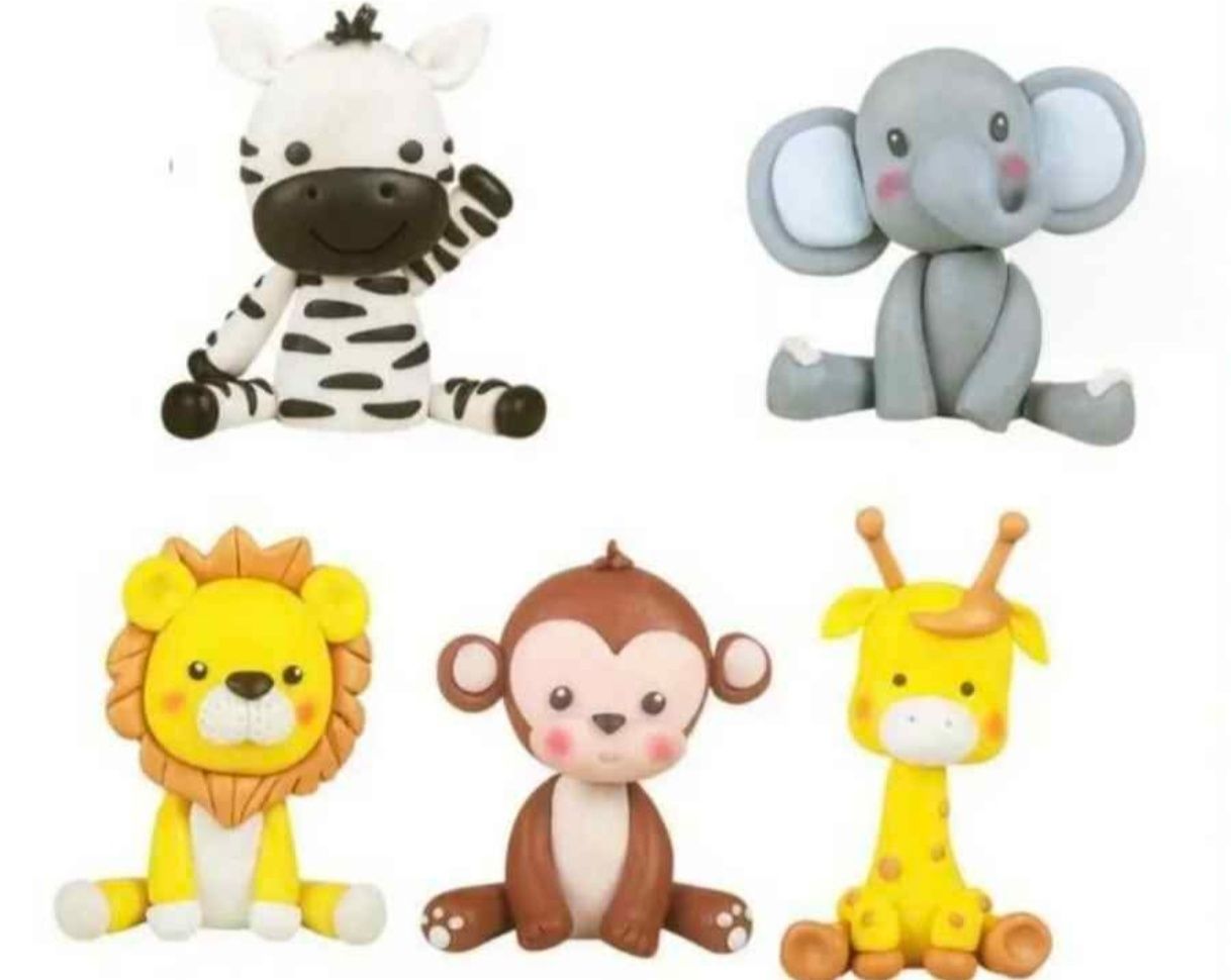 Artigos para festa temática (animais da selva)