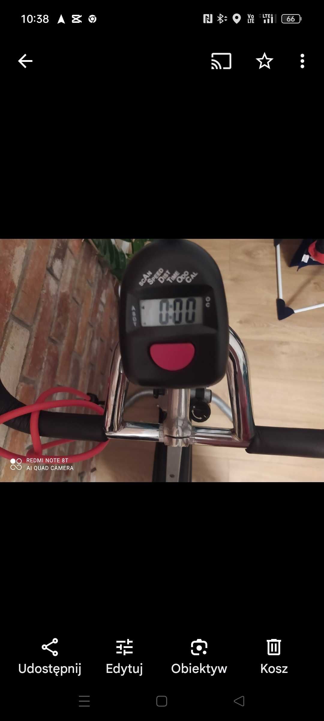 Rower spinningowy stacjonarny
