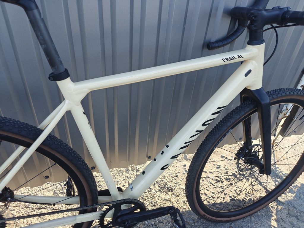 Canyon Grail AL7 rama M Sram Rival AXS XPLR zamiana motocykl