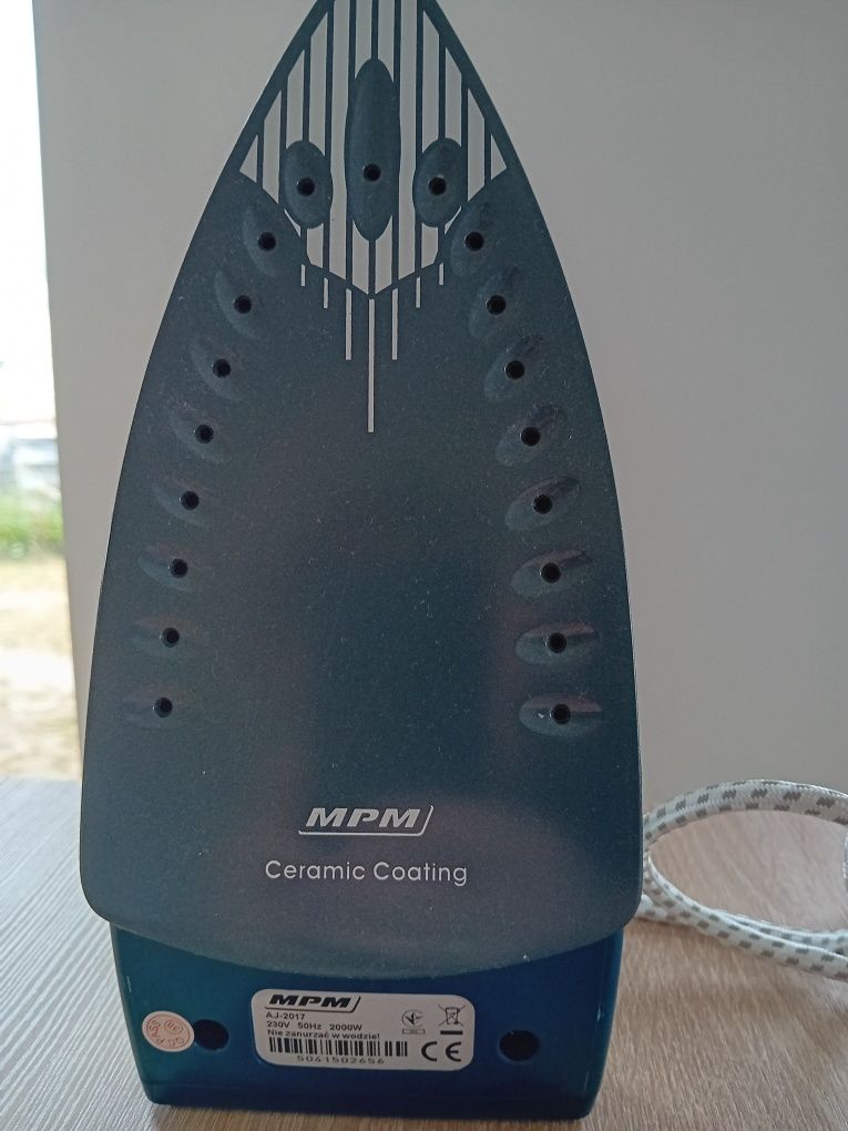 Żelazko mpm aj-2017 z powłoką ceramiczna