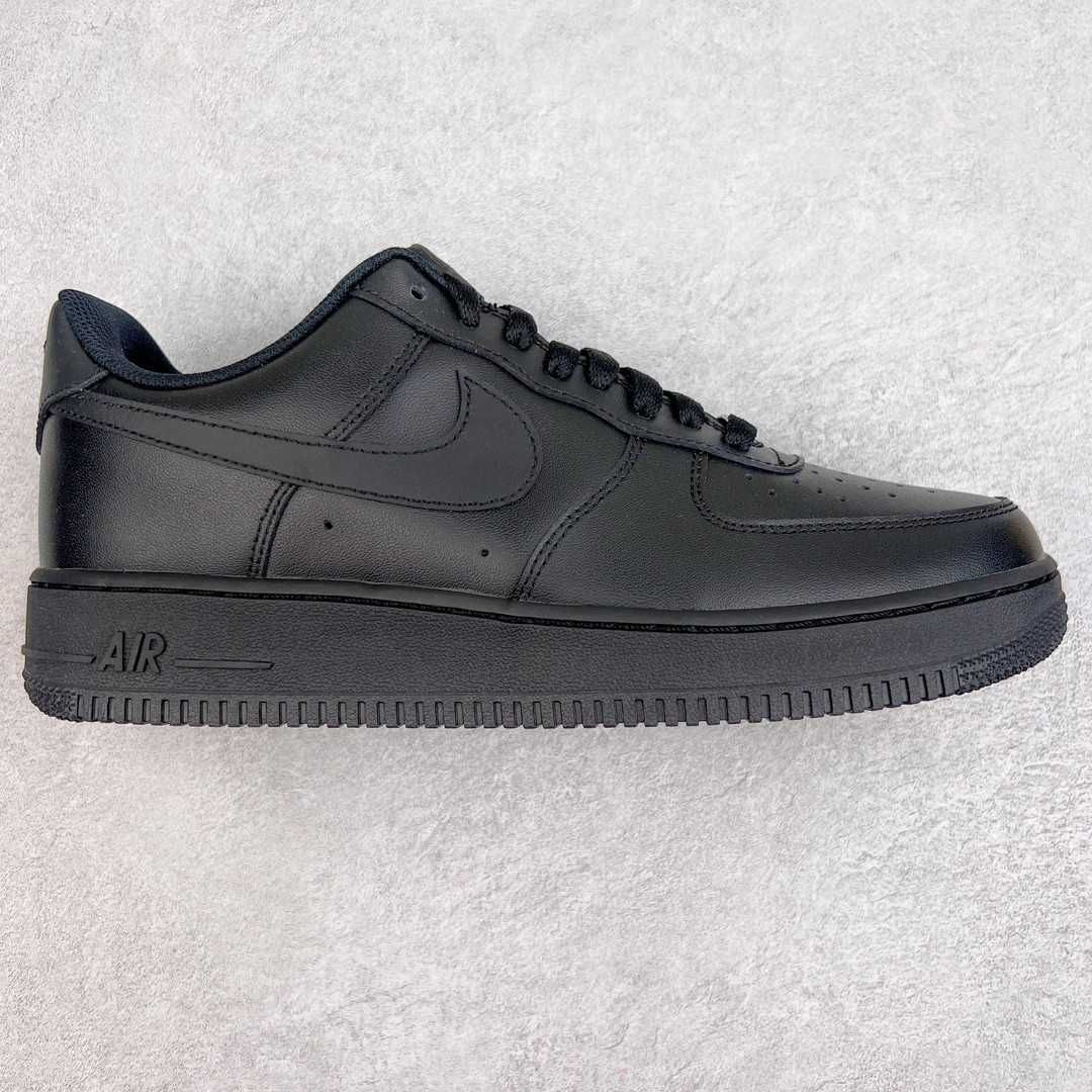 Nike FA1 Air Force One Pure Black Casualowe buty sportowe dla par 36