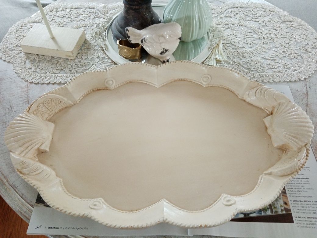 Patera, taca, shabby chic, prowansalski