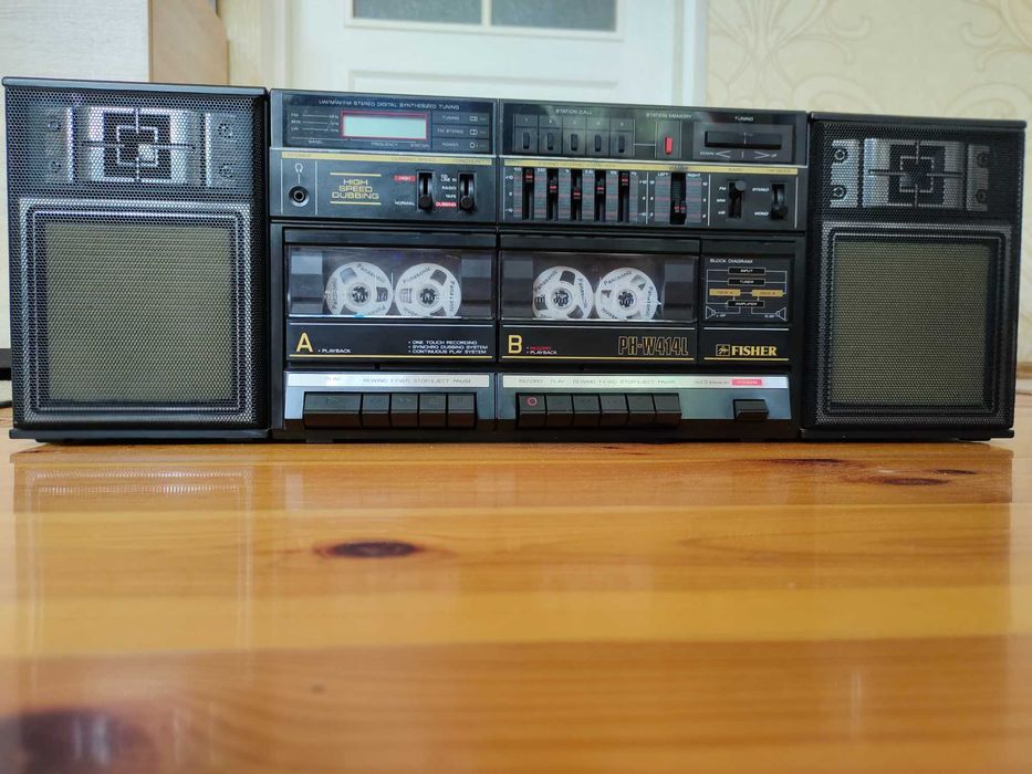 Редкая магнитола Fisher PH-W414L (идеал)