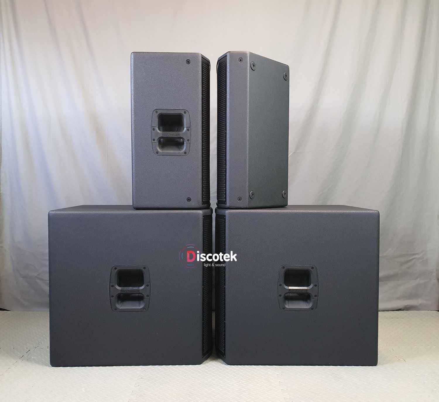 JBL PRX815W + 818XLFW | Jak nowe | Aktywne | Pokrowce |