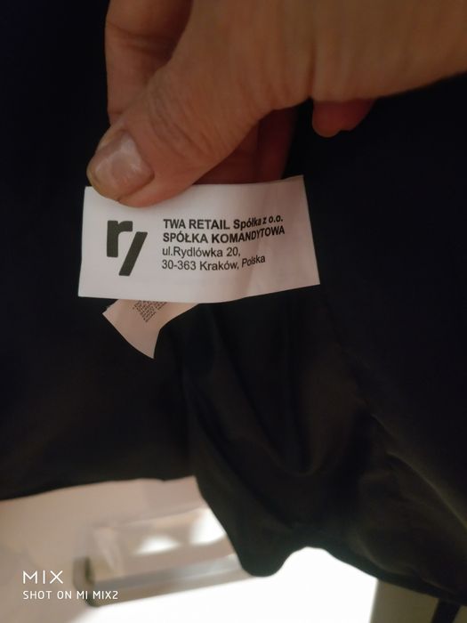 Ciemno granatowa marynarka chłopięca 164.