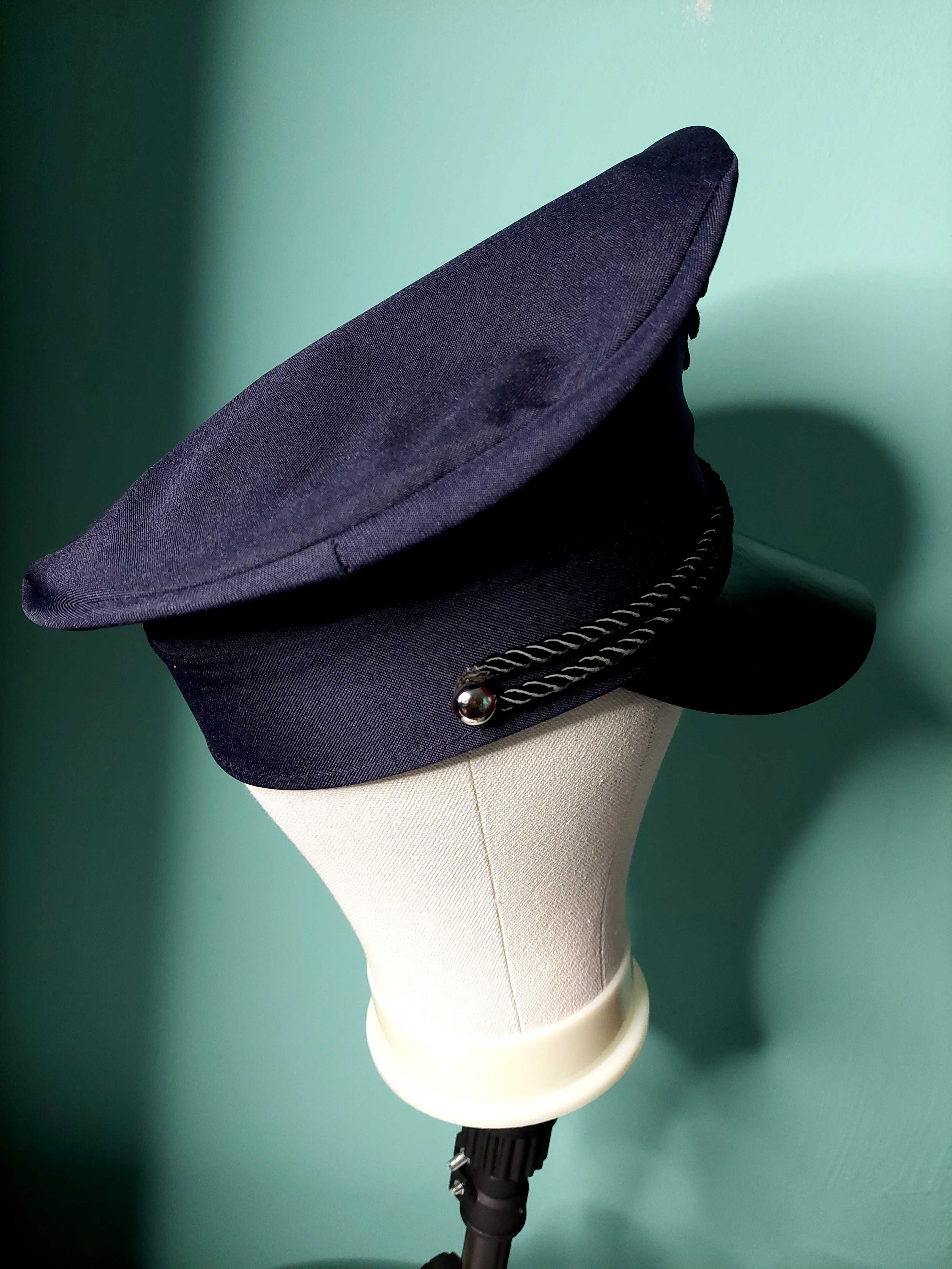 Czapka policjanta karnawałowa
