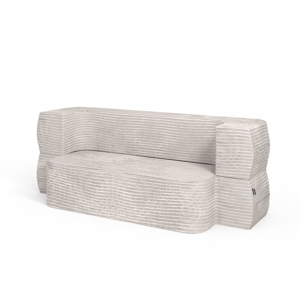 Sofa "Lille", Beżowy, 190 cm z funkcją spania, Vitalispa"