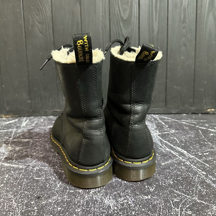 Зимові шкіряні утеплені ботінки Dr Martens 39 розмір 24.5 см