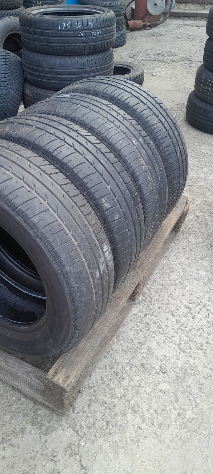 185.65.15 Bridgestone 4шт літо шини гума склад Харків Шиномантаж з Євр