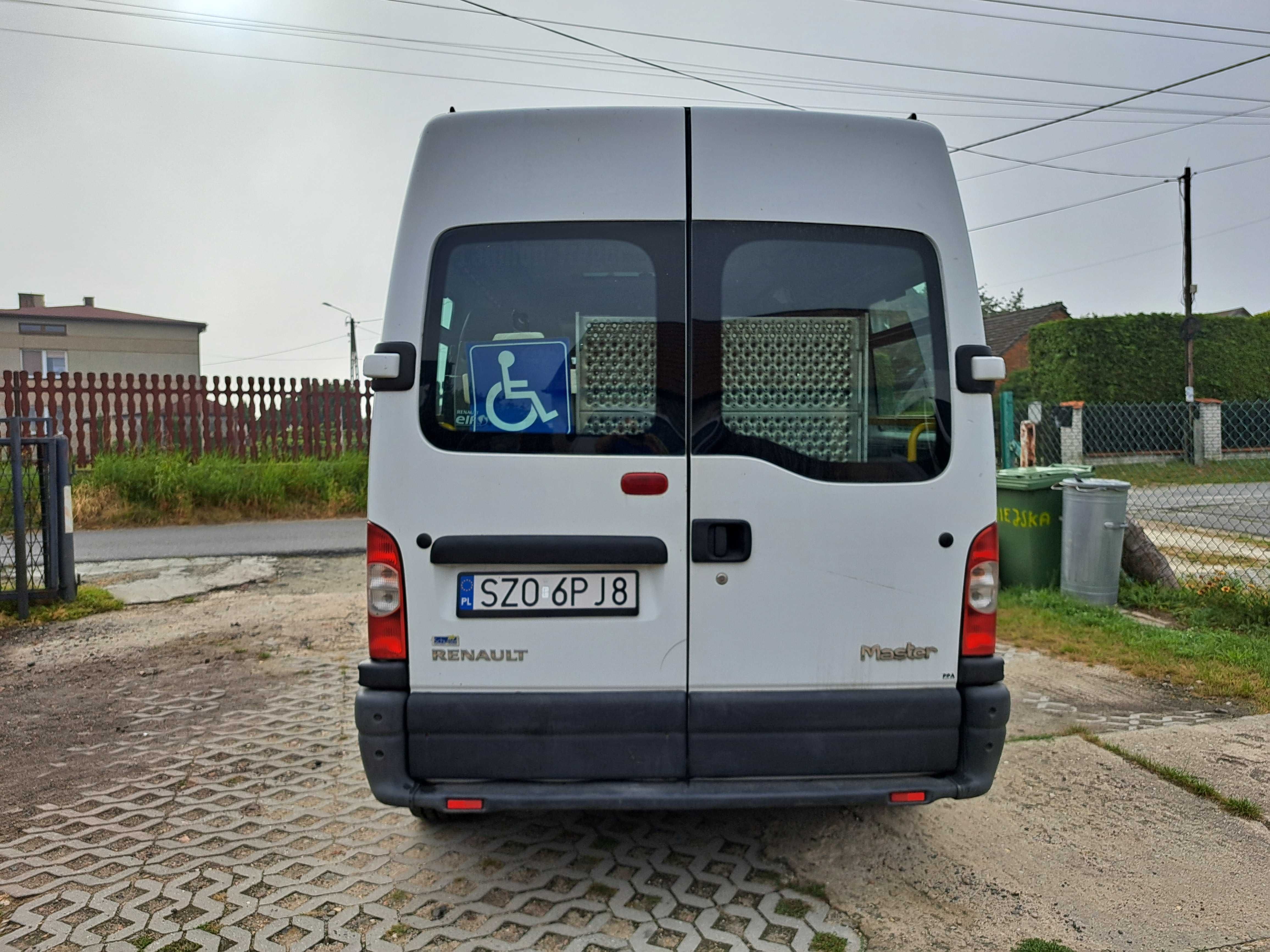 Renault Master na kampera lub do przewozu niepełnosprawnych