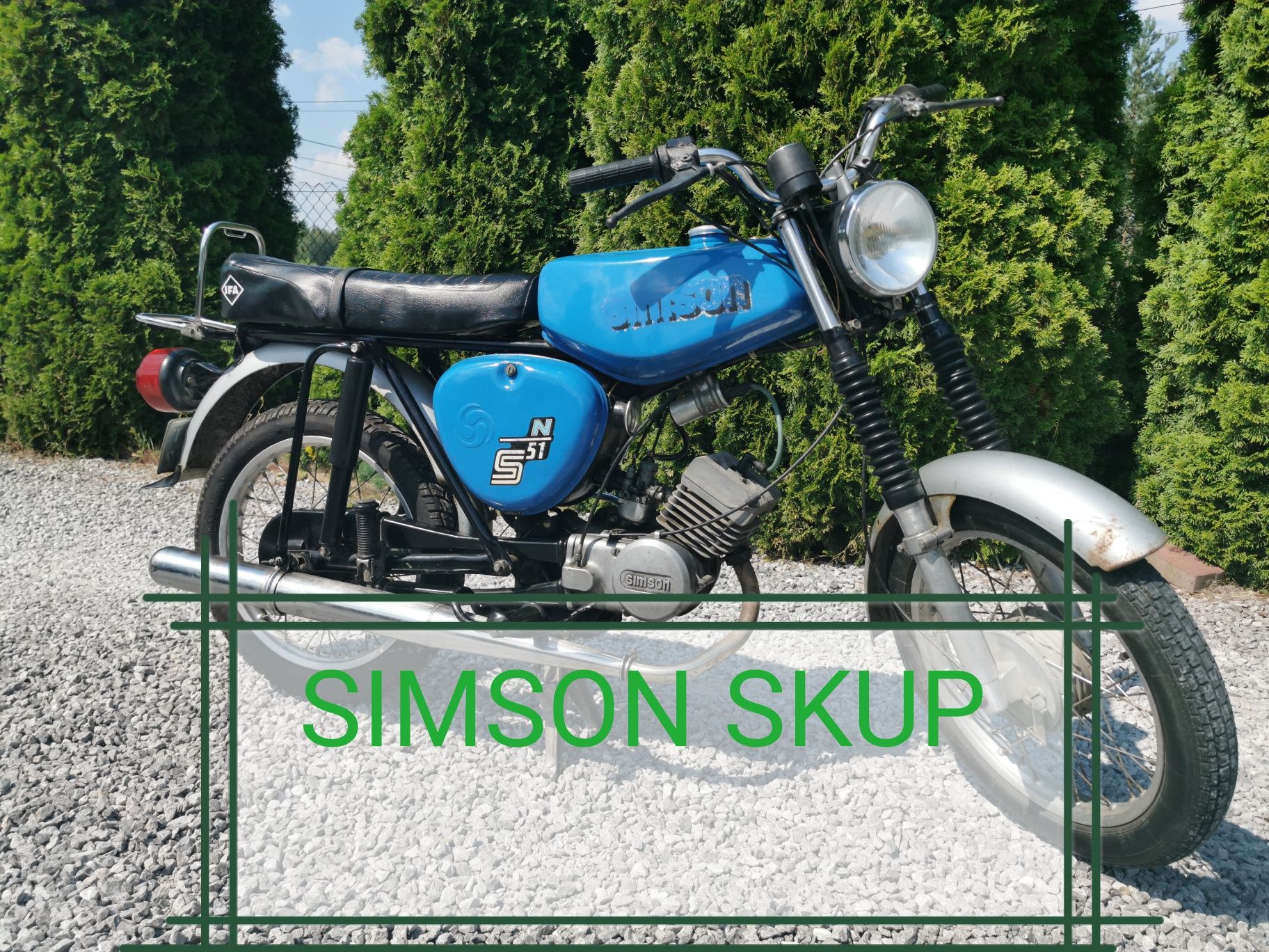 Skup Simson motory S51 s50 Motocykli  mz etz komar jawa Quad osa aut