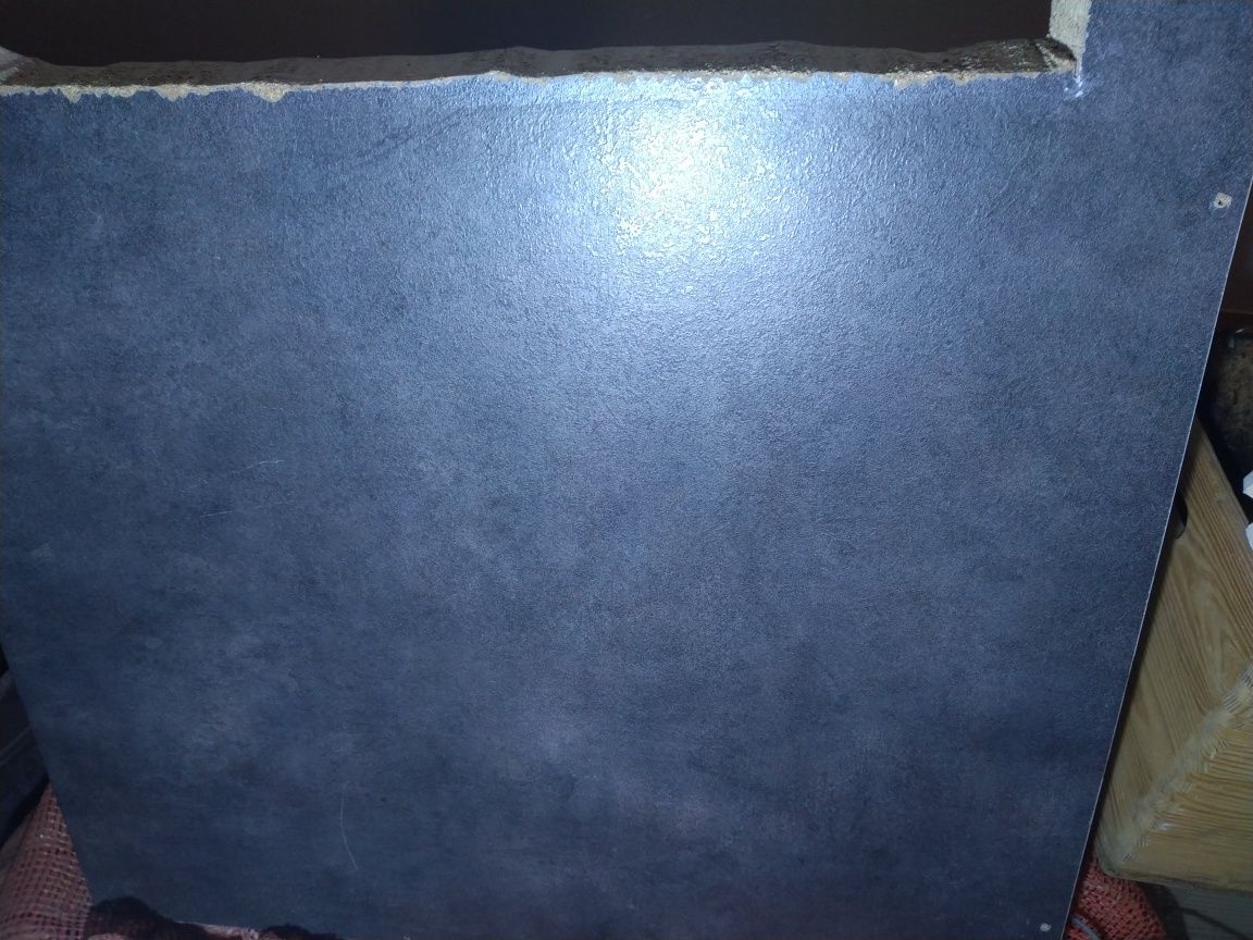 Blat 168x60cm, grubość 3,80cm, BDB, listwa, BRW, otwór