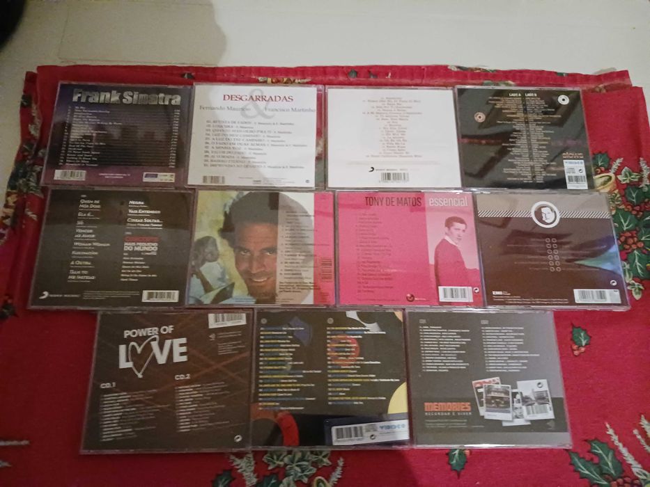 Lote de 11 cds originais,impecáveis