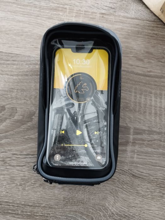 Etui uchwyt ES16M na ramę szara gray