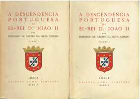 13989
	
A descendência portuguesa de El-Rei D. João II- 2 Vols