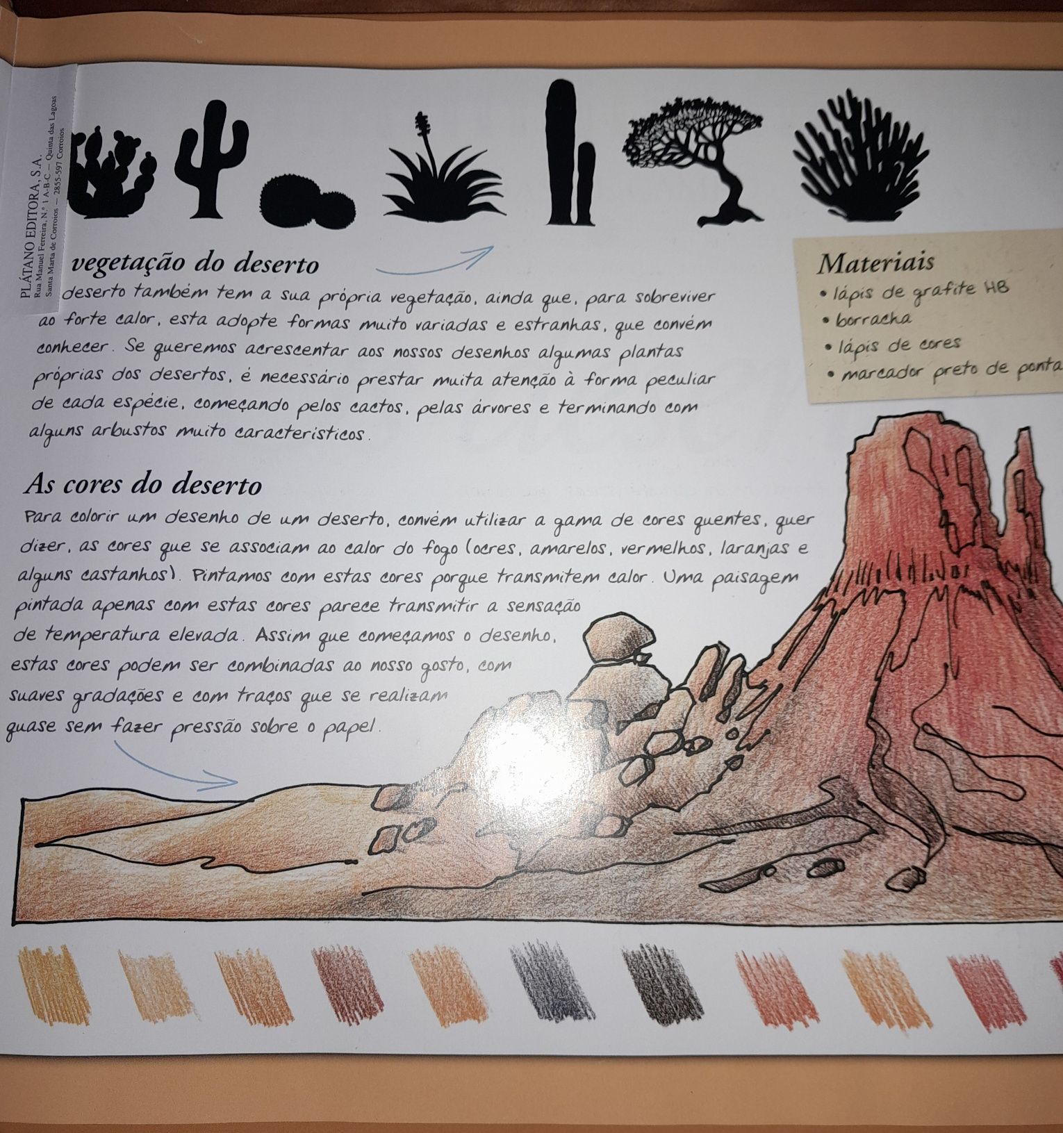 Livro juvenil sobre Os Desertos