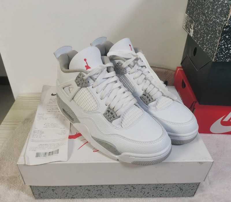 Oreo\RetroWhite*Jordan4DamskieNikeJordanTravis UnisexTrampki40