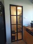 Zabudowa stalowo szklana w stylu loft