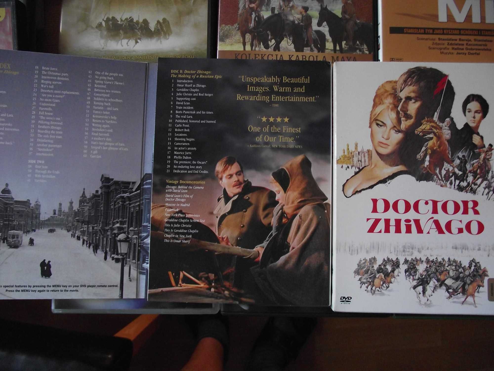 Doktor Żywago Zhivago dvd unikat PL film klasyk wyd. kolekcjonerskie