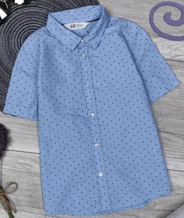 Сорочка H&M в ідеалі. Розмір 9-10 років, зріст 140.