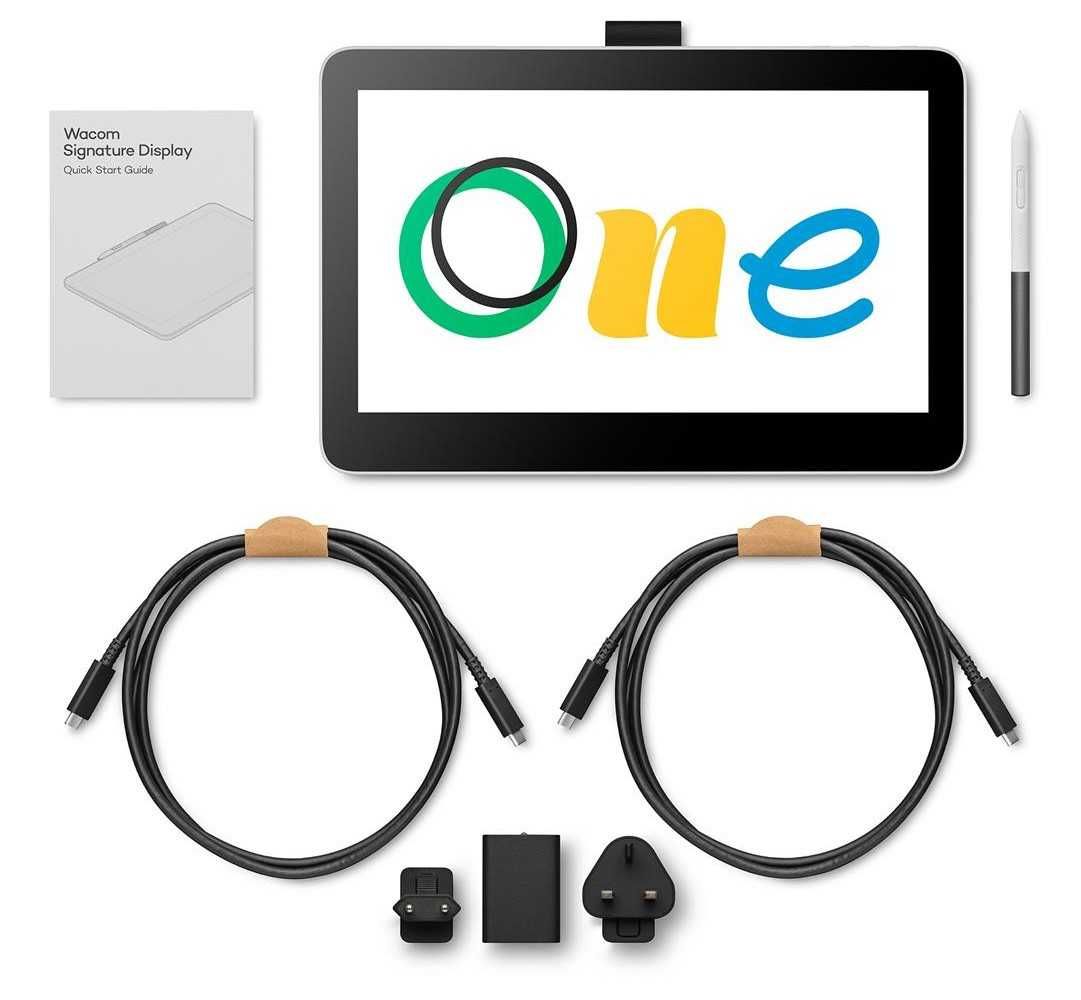 Графічний планшет Wacom One 13 Touch New (DTH134W0B)