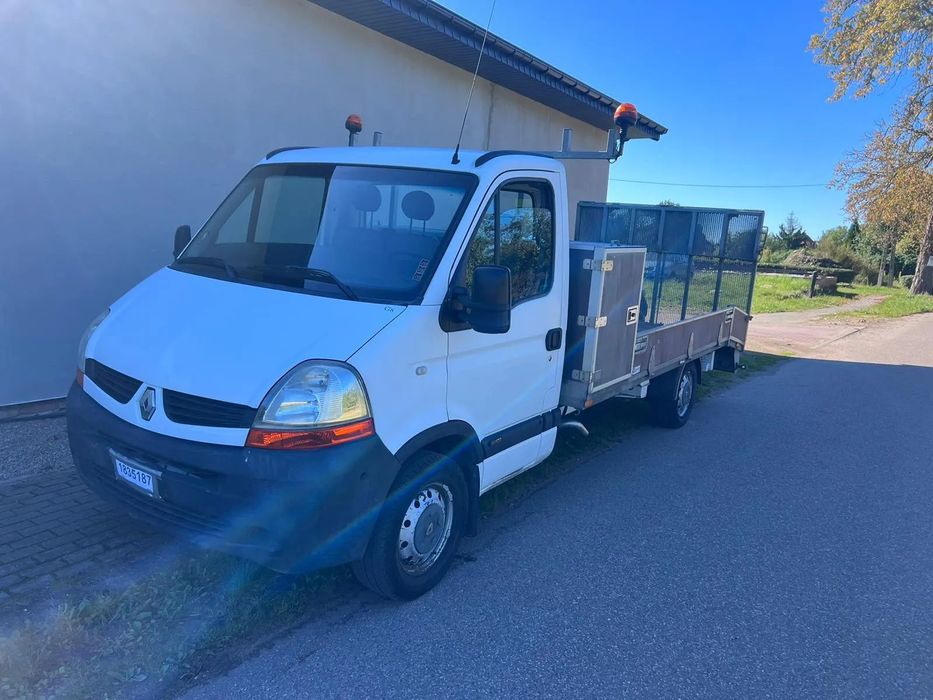 Renault Master  Maxi skrzynia laweta platforma oryginał SUPER STAN!