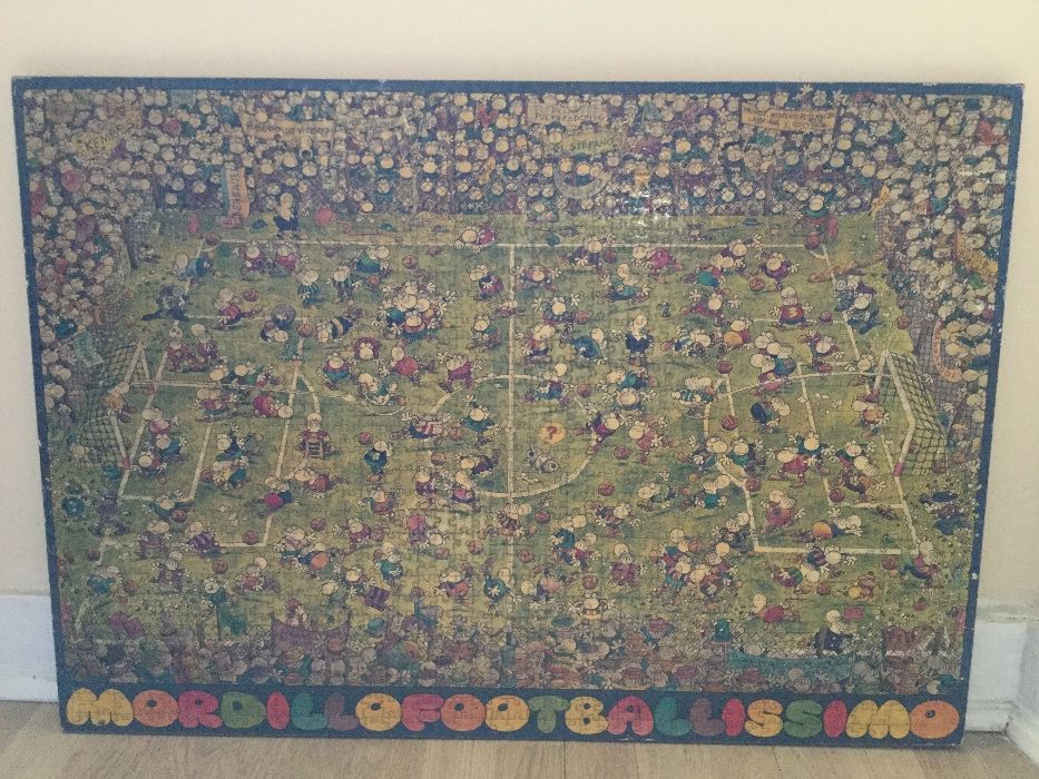 Quadro/Puzzle Mordillo Footeballissimo