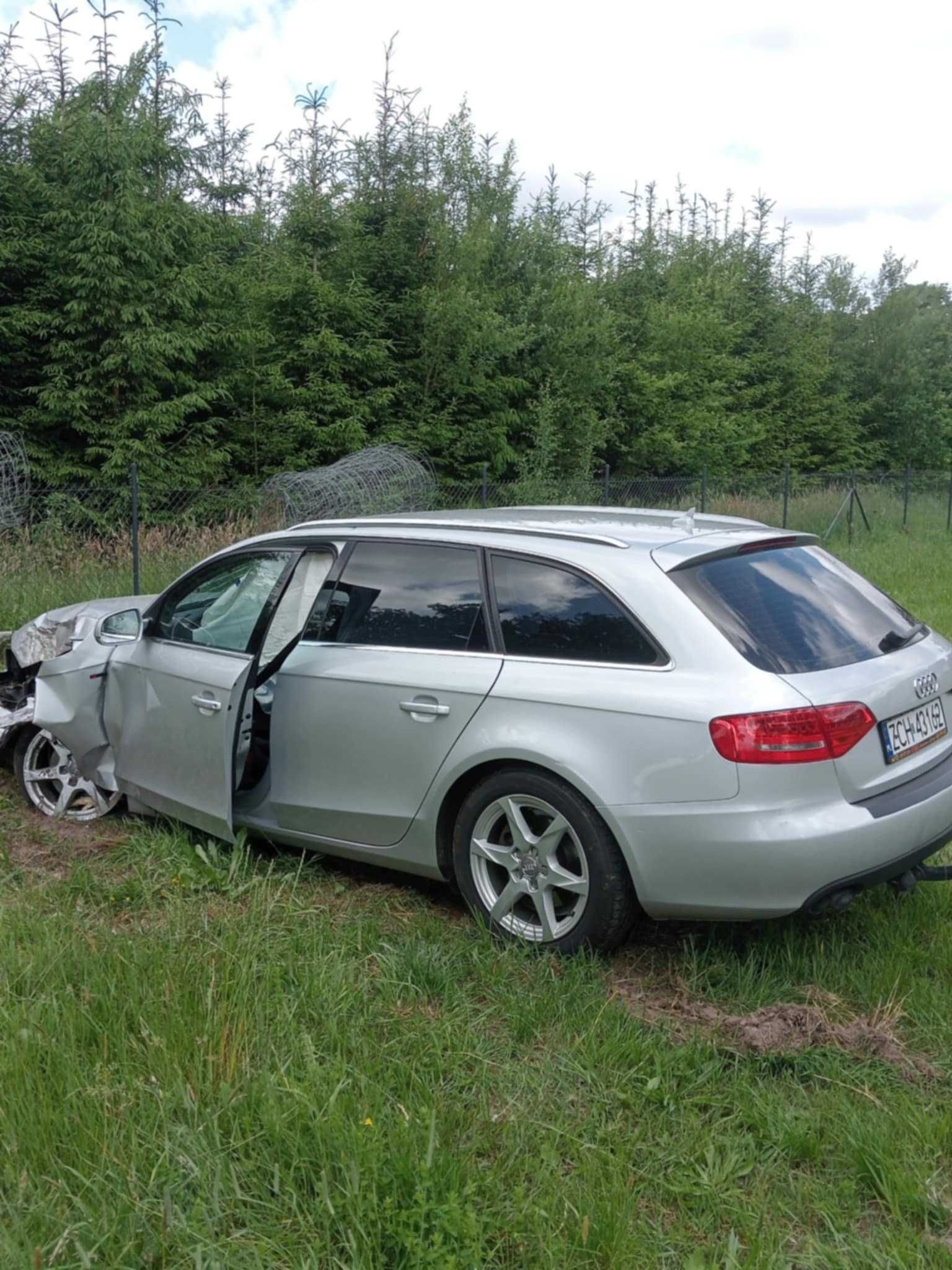 AUDI A4B8 AVANT 143KM uszkodzony lewy przód