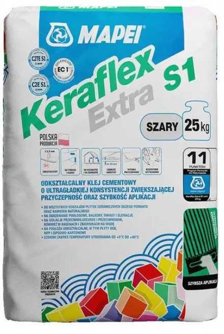 Mapei Zaprawa klejąca Keraflex Extra S1 25kg