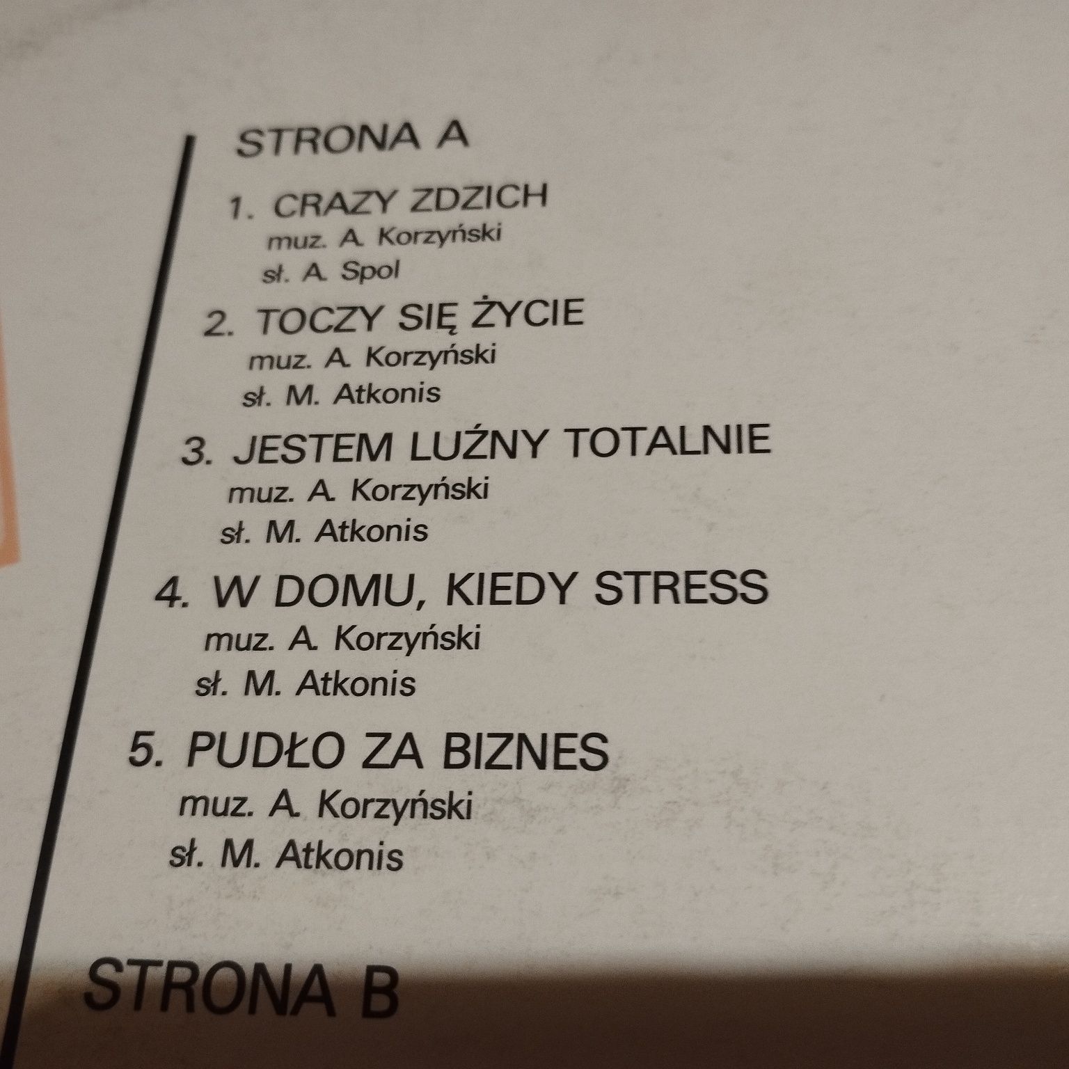 Płyta winylowa, Piotr Frączewski, Franek Kimono, Polton, Na progu raju
