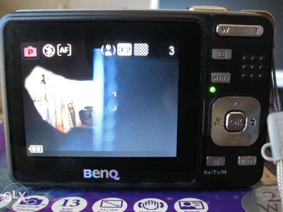 Benq dc c740i - lente pentax