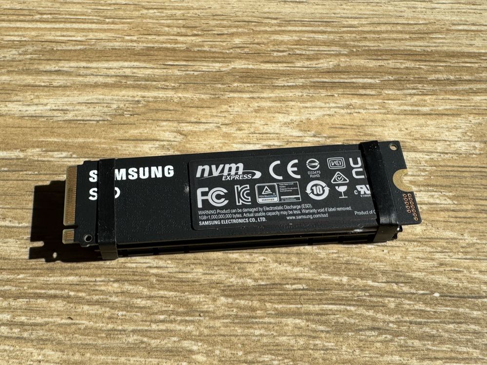 Dysk SSD Samsung 980 PRO - 1 TB. Dodatkowo Radiator ICY BOX. PC, PS5!