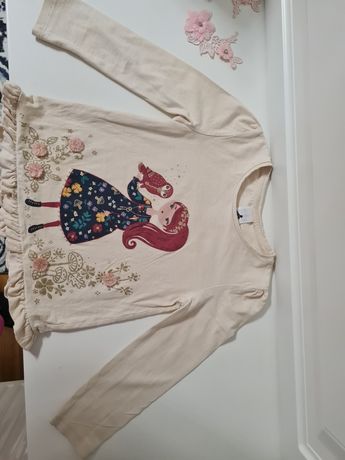 Bluzka piękna dla dziewczynki Rozmiar 116 Palomino C&A