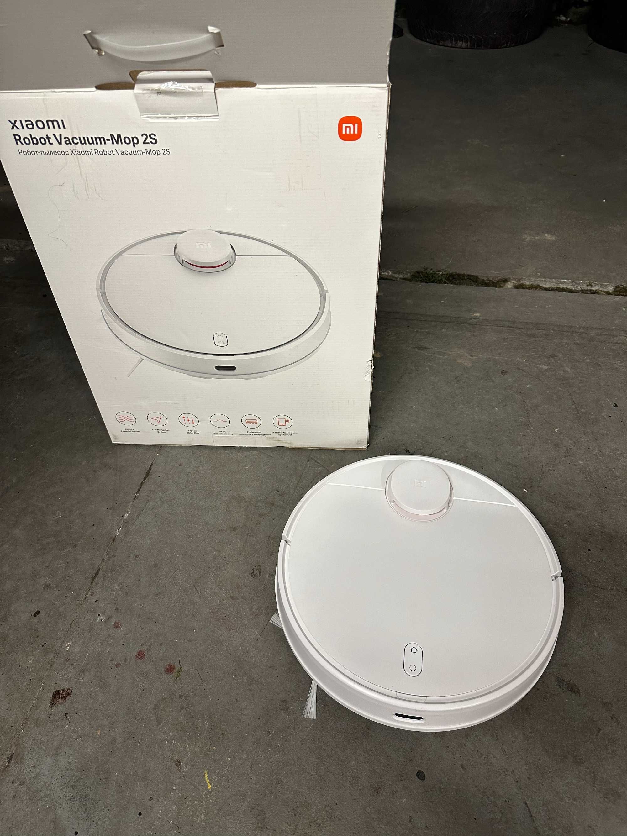 Robot sprzątający Xiaomi Vacuum-Mop 2S biały