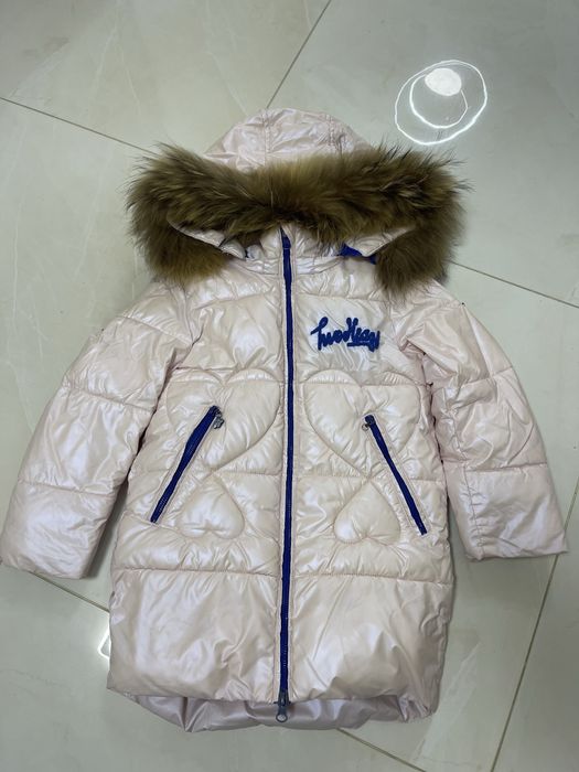 Плащик зимовий для дівчинки