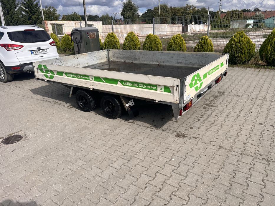 Przyczepa / laweta 2500 dmc 3,5x2,5 duza paka !