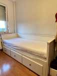 Łóżko HEMNES, IKEA, Sofa, 80cmx200cm, 160cmx200cm
