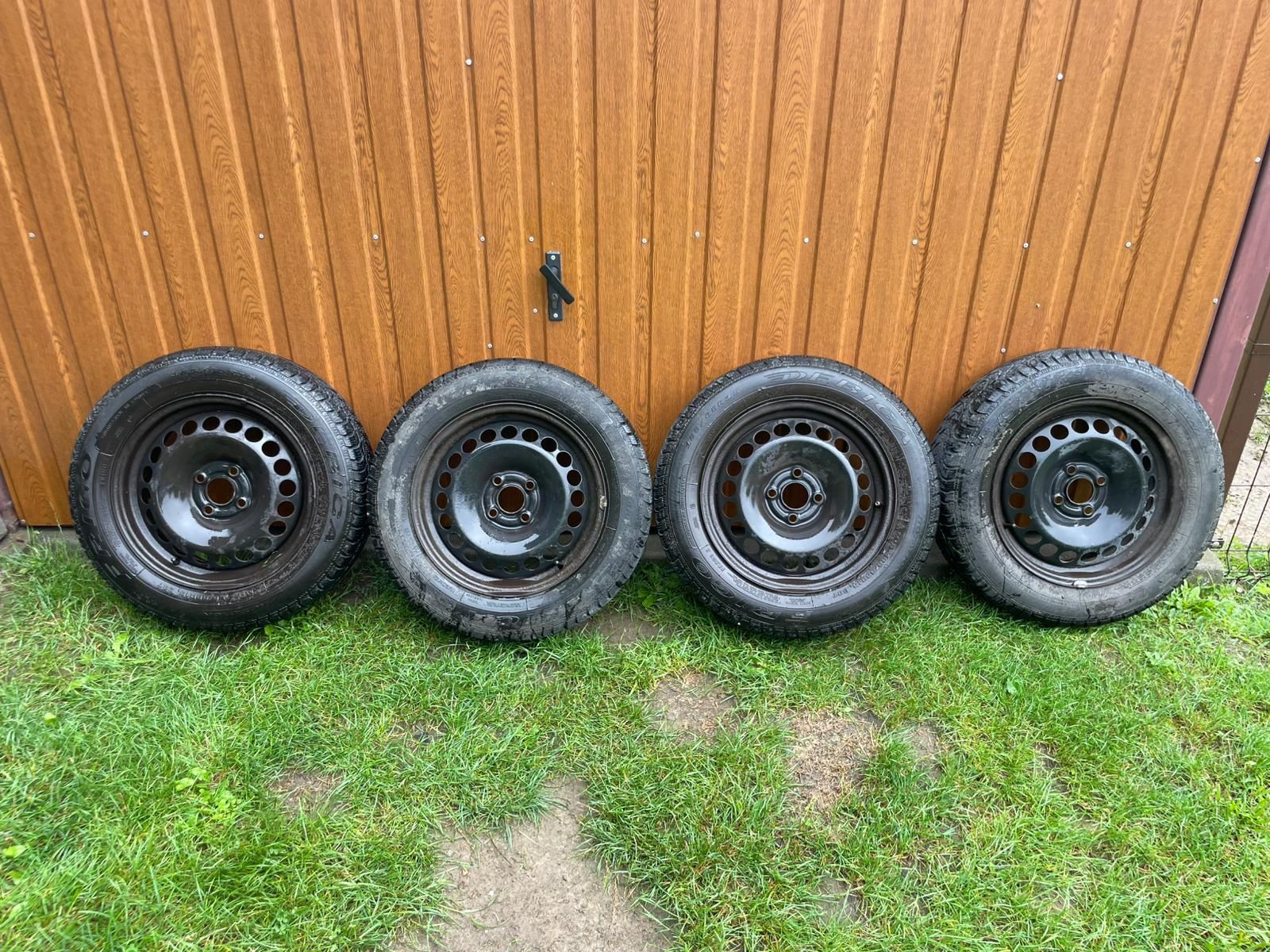 Koła zimowe 4x100 185/65R15 Dębica 6 mm bieżnika Zima