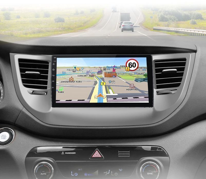 Radio Android CarPlay Hyundai ix35/Tucson III 2015–2018