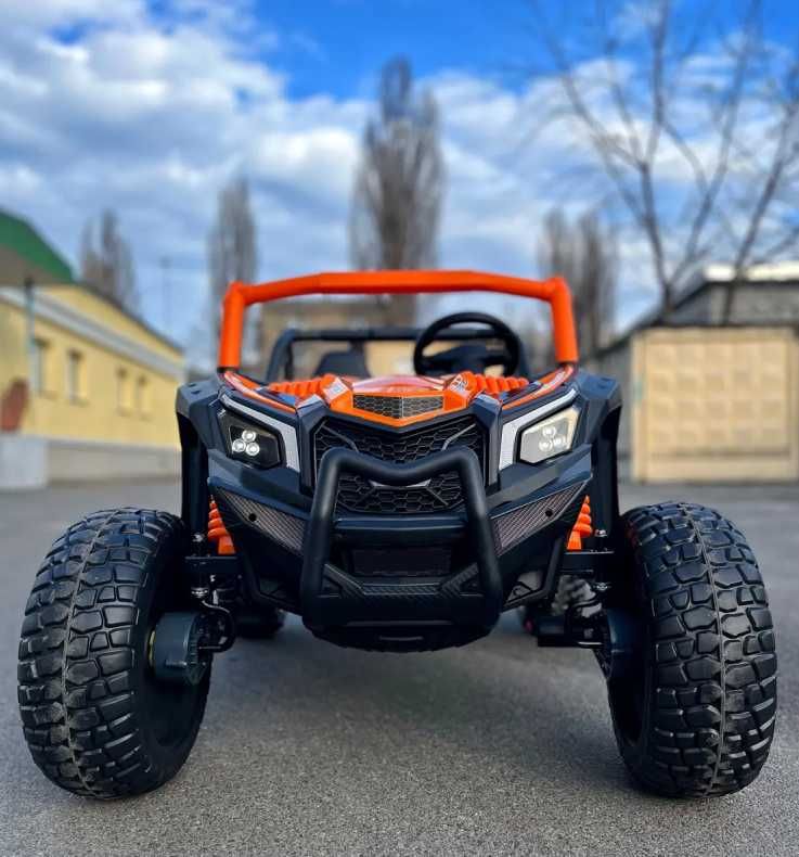 BUGGY 4x4 24V 800W JEEP Terenowy Auto AKUMULATOR Elektryczny 2 DZIECI