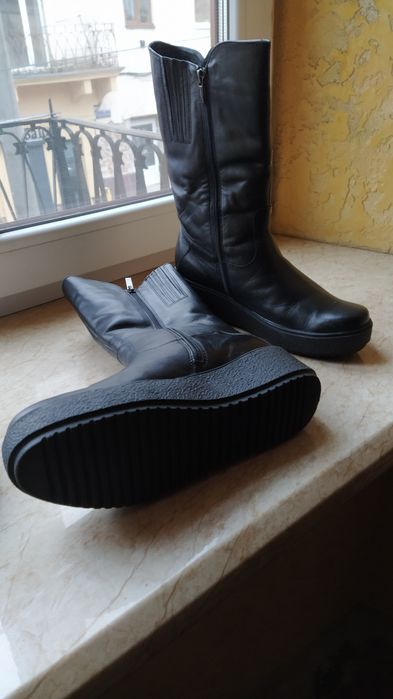 Сапожки жіночі з натуральної шкіри" MIDA"