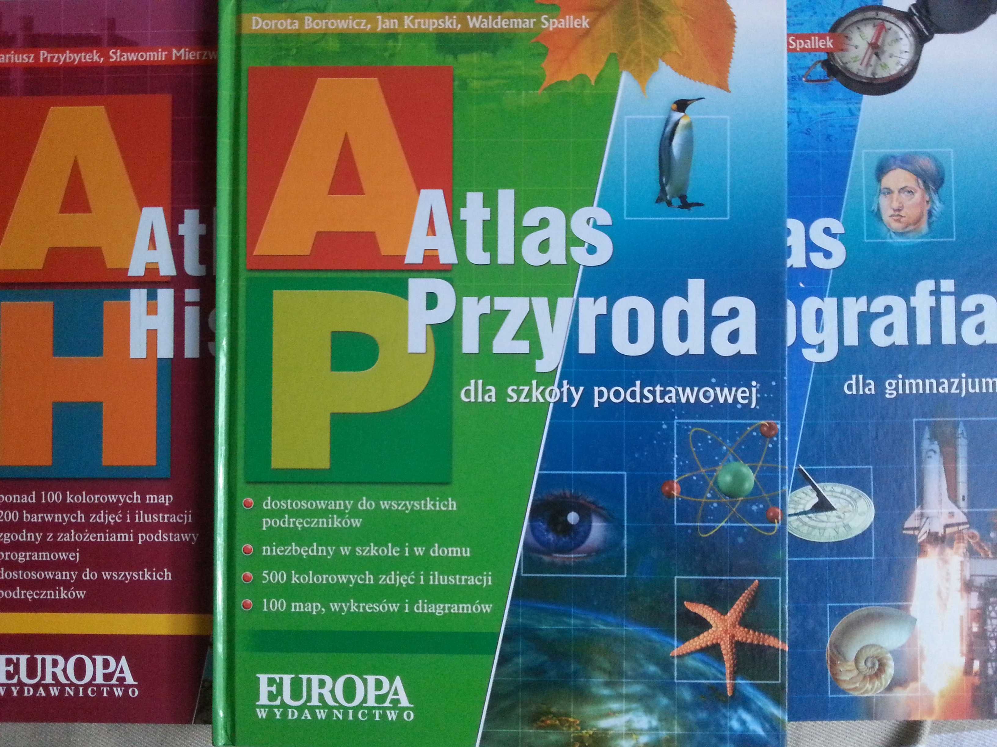 Atlas Przyrodniczy/ Geograficzny/ Historyczny
