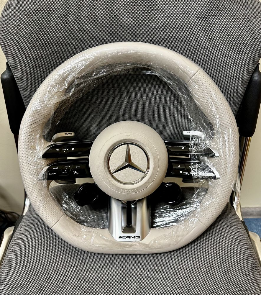 Руль рулевое колесо Мерседес AMG рестайл 205 213 222 223 257 166 167