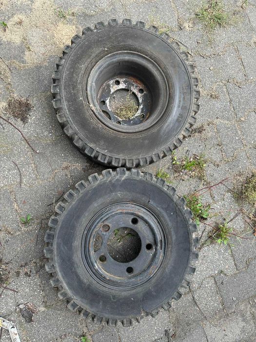 Przednie opony 600-9 do wózka widłowego