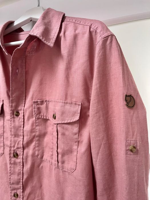 Рубашка Fjällräven Övik Travel Shirt LS M / Размер: M-L / оригинал